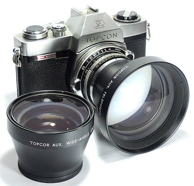 Topcon WinkMirror & TOPCOR AUX. lenses
